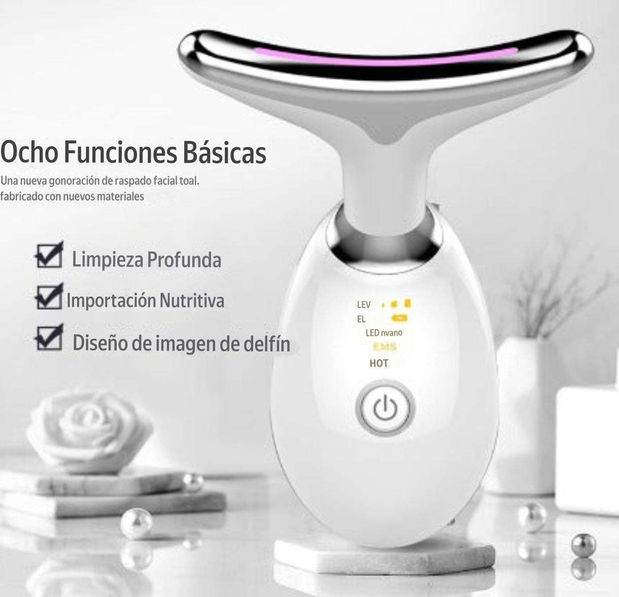 SkinLift Therapy™ – Masajeador Facial 3 LED