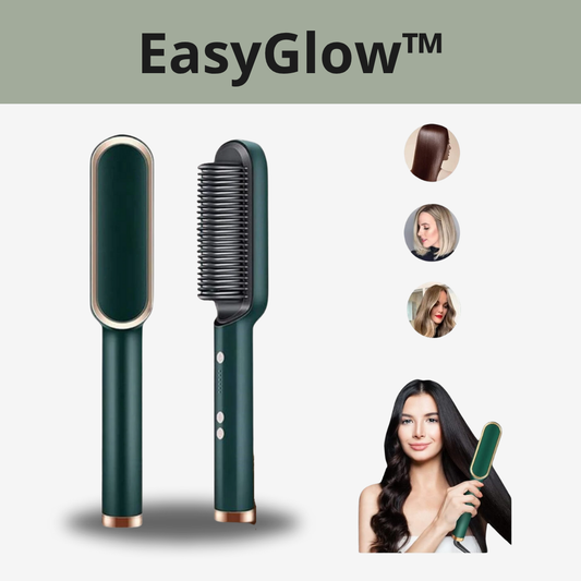 EasyGlow™  Cepillo Alisador 3 en 1