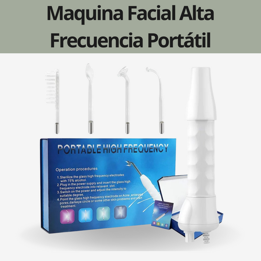 Maquina Facial Alta Frecuencia Portátil