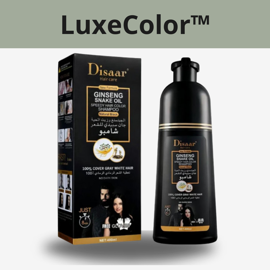 LuxeColor™ – Shampoo Cubre Canas