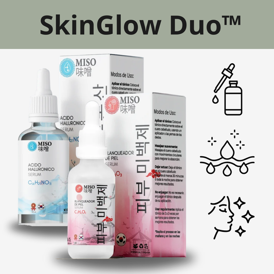 SkinGlow Duo™ – Doble Poder Aclarador e Hidratante