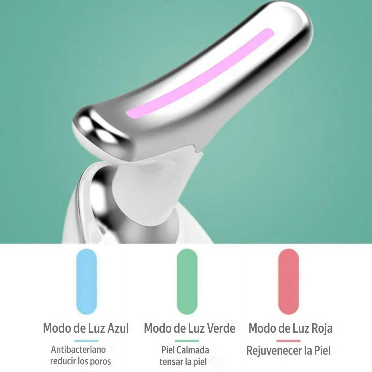SkinLift Therapy™ – Masajeador Facial 3 LED