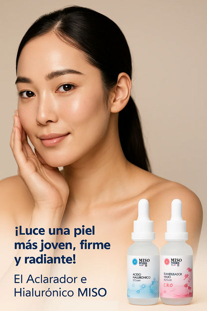 SkinGlow Duo™ – Doble Poder Aclarador e Hidratante